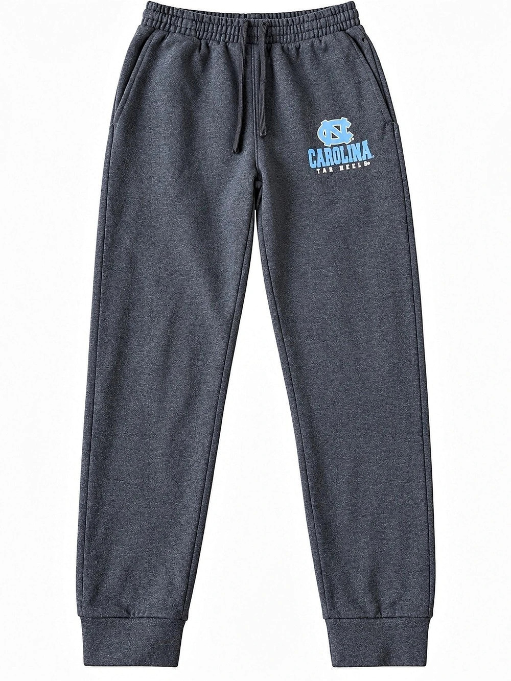 UNC Carolina Tar Heels Jerzees NuBlend Jogger Sweatpants Gray Size Small NWOT